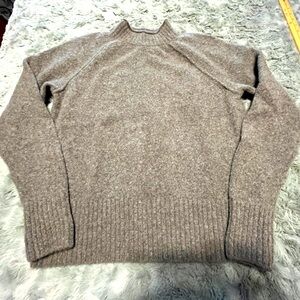 Cocoa Mock Neck Sweater - Banana Republic